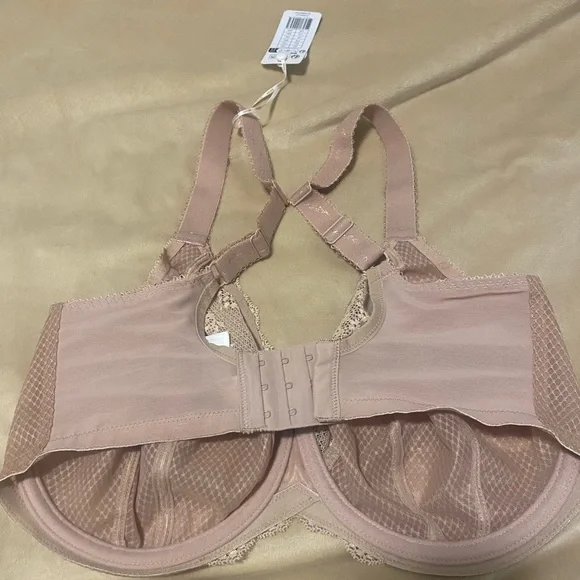 Elomi Elegant Lace Bra in Beige - Picture 8 of 8